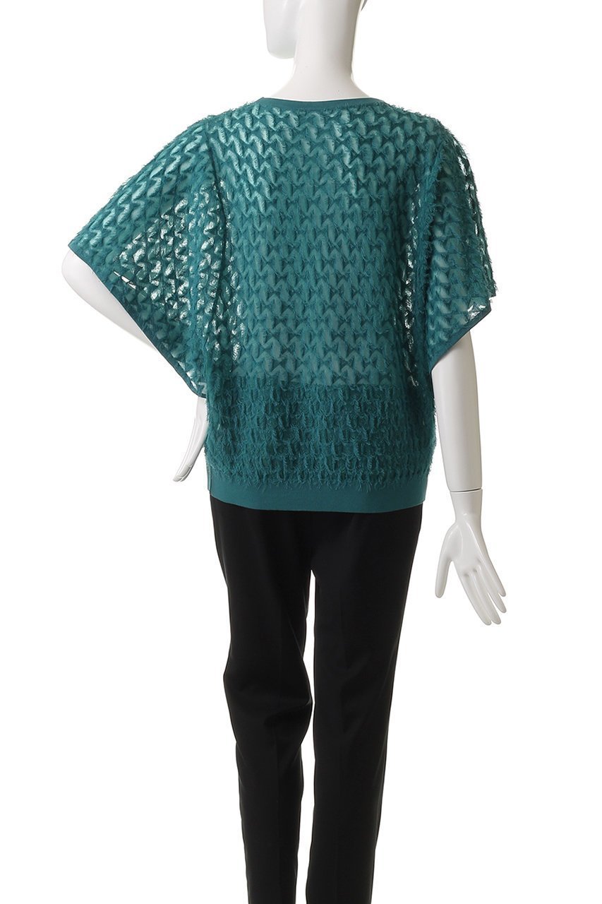 【アナイ/ANAYI】のパピヨンシャギーJQプルオーバー 人気、トレンドファッション・服の通販 founy(ファニー) 　ファッション　Fashion　レディースファッション　Fashion for Women　トップス・カットソー　Cut & Sew Tops　ニット　Knit Tops & Sweaters　カジュアルプルオーバー・ニットトップス　Pullovers & Knit Tops / Casual Pullovers　スリーブ　Sleeve, Long Sleeve / Short Sleeve　トレンド　Trend, Trending Now　ファブリック　Fabric, Textile　フレア　Flare, Flared　再入荷　Restock / Back in Stock　夏　Summer　春　Spring　S/S・春夏　SS, Spring/Summer, Warm Season　other-4|ID: prp329100004486933 ipo3291000000035053179