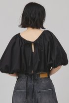 【カレンソロジー/Curensology】のギャザーボレロブラウス ブラック|ID: prp329100004486935 ipo3291000000032614572