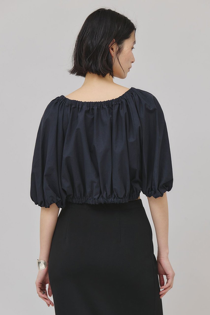 【カレンソロジー/Curensology】のギャザーボレロブラウス 人気、トレンドファッション・服の通販 founy(ファニー) 　ファッション　Fashion　レディースファッション　Fashion for Women　アウター　Coat / Outerwear Collection　ボレロ・ショート丈ジャケット / ドレス羽織りに　Boleros & Short Jackets　トップス・カットソー　Cut & Sew Tops　シャツ・ブラウス・オフィスカジュアル　Elegant Blouses & Button-Ups　ショート　Short, Short Length　スリーブ　Sleeve, Long Sleeve / Short Sleeve　タイプライター　Typewriter Fabric, Crisp Cotton　フロント　Front, Front Design　ボレロ　Bolero, Short Cardigan　リボン　Ribbon, Bow　ワッシャー　Washer, Crinkled Finish　夏　Summer　日本製　Made In Japan　other-2|ID: prp329100004486935 ipo3291000000032614575