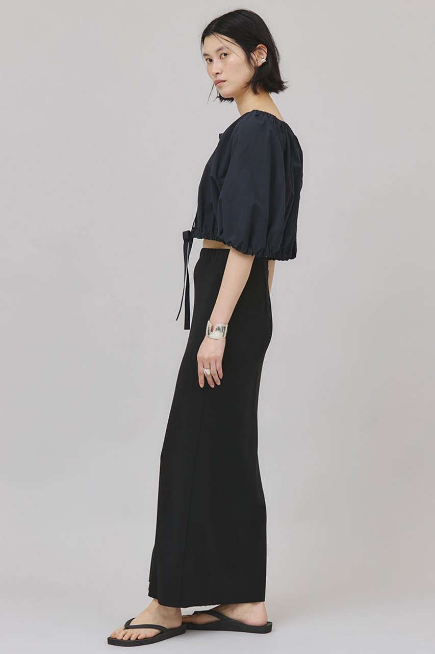 【カレンソロジー/Curensology】のギャザーボレロブラウス 人気、トレンドファッション・服の通販 founy(ファニー) 　ファッション　Fashion　レディースファッション　Fashion for Women　アウター　Coat / Outerwear Collection　ボレロ・ショート丈ジャケット / ドレス羽織りに　Boleros & Short Jackets　トップス・カットソー　Cut & Sew Tops　シャツ・ブラウス・オフィスカジュアル　Elegant Blouses & Button-Ups　ショート　Short, Short Length　スリーブ　Sleeve, Long Sleeve / Short Sleeve　タイプライター　Typewriter Fabric, Crisp Cotton　フロント　Front, Front Design　ボレロ　Bolero, Short Cardigan　リボン　Ribbon, Bow　ワッシャー　Washer, Crinkled Finish　夏　Summer　日本製　Made In Japan　other-6|ID: prp329100004486935 ipo3291000000032614579