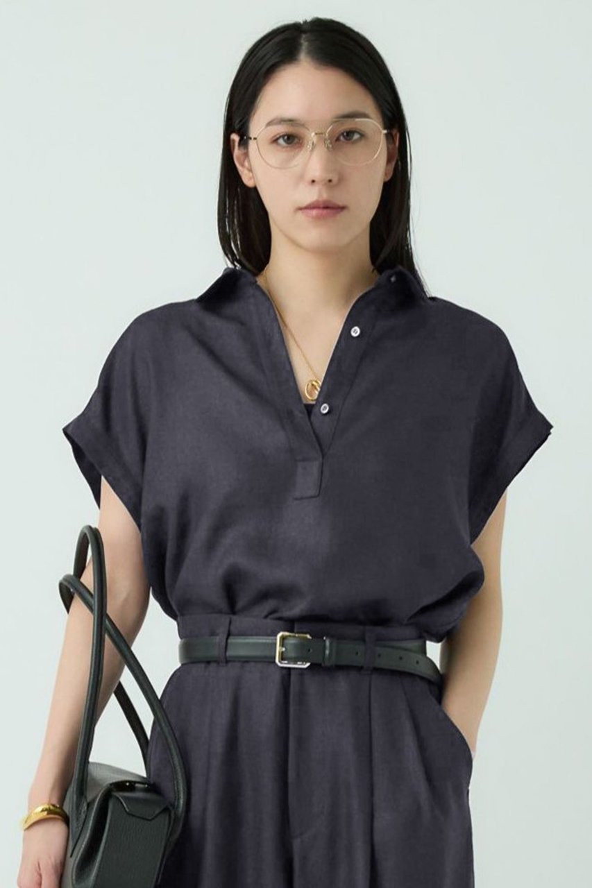 【カオス/Chaos】のアイアスロータシャツ インテリア・キッズ・メンズ・レディースファッション・服の通販 founy(ファニー) 　ファッション　Fashion　レディースファッション　WOMEN　トップス・カットソー　Tops/Tshirt　シャツ/ブラウス　Shirts/Blouses　ショート　Short　スリーブ　Sleeve　エレガント 上品　Elegant　夏　Summer　チャコール|ID: prp329100004486946 ipo3291000000031887920