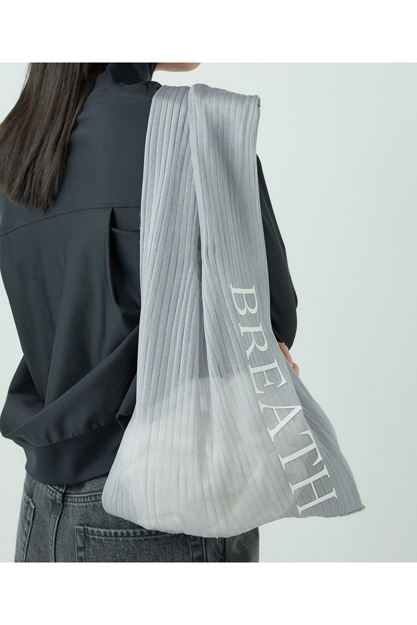 【カオス/Chaos】のBREATH ショッピングバック インテリア・キッズ・メンズ・レディースファッション・服の通販 founy(ファニー) 　ファッション　Fashion　レディースファッション　Fashion for Women　バッグ　Bags　2025年　2025　2025春夏・S/S　Spring/Summer 2025 SS25　おすすめ　Recommended / Our Picks　プリント　Print, Printed Pattern　ラバー　Rubber, Rubber Sole　ワイドリブ　Wide Rib, Wide Ribbed Knit　再入荷　Restock / Back in Stock　夏　Summer　水着　Swimsuit, Swimwear　シルバー|ID: prp329100004486950 ipo3291000000032777983