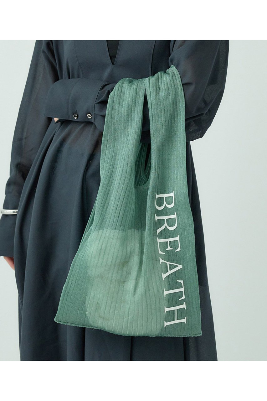 【カオス/Chaos】のBREATH ショッピングバック インテリア・キッズ・メンズ・レディースファッション・服の通販 founy(ファニー) 　ファッション　Fashion　レディースファッション　Fashion for Women　バッグ　Bags　2025年　2025　2025春夏・S/S　Spring/Summer 2025 SS25　おすすめ　Recommended / Our Picks　プリント　Print, Printed Pattern　ラバー　Rubber, Rubber Sole　ワイドリブ　Wide Rib, Wide Ribbed Knit　再入荷　Restock / Back in Stock　夏　Summer　水着　Swimsuit, Swimwear　グリーン|ID: prp329100004486950 ipo3291000000032777984