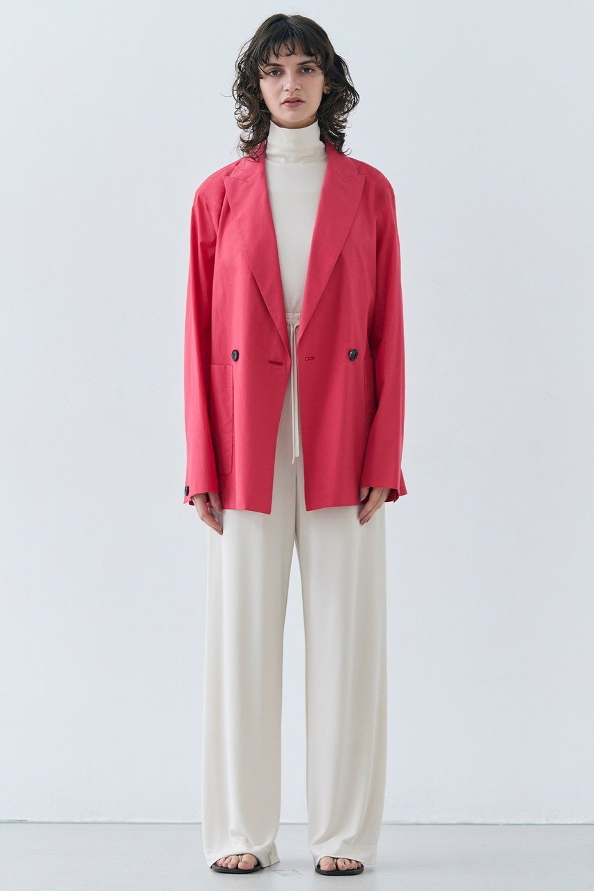 【ベイジ,/BEIGE,】のMALLOW(マロウ)/コットンテーラードオーバージャケット 人気、トレンドファッション・服の通販 founy(ファニー) 　ファッション　Fashion　レディースファッション　WOMEN　アウター　Coat Outerwear　ジャケット　Jackets　シンプル　Simple　ジャケット　Jacket　スラックス　Slacks　デニム　Denim　ビッグ　Big　other-8|ID: prp329100004486972 ipo3291000000031987607