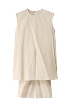 【ベイジ,/BEIGE,】のMALLOW(マロウ)/バックリボンコットンノースリーブブラウス Meringue|ID: prp329100004486973 ipo3291000000031631486