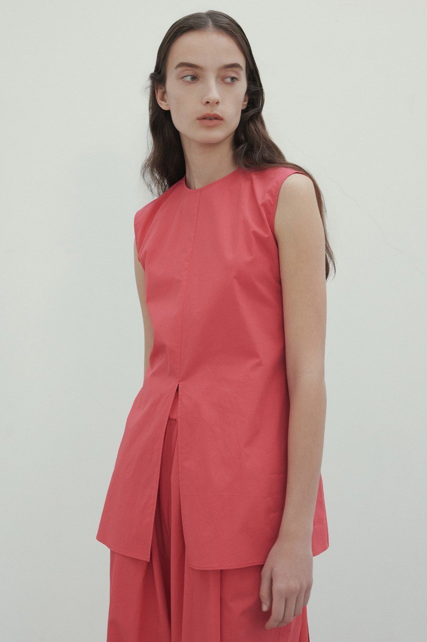 【ベイジ,/BEIGE,】のMALLOW(マロウ)/バックリボンコットンノースリーブブラウス 人気、トレンドファッション・服の通販 founy(ファニー) 　ファッション　Fashion　レディースファッション　WOMEN　トップス・カットソー　Tops/Tshirt　キャミソール / ノースリーブ　No Sleeves　シャツ/ブラウス　Shirts/Blouses　ノースリーブ　No Sleeve　フレア　Flare　リボン　Ribbon　エレガント 上品　Elegant　春　Spring　other-7|ID: prp329100004486973 ipo3291000000031987609