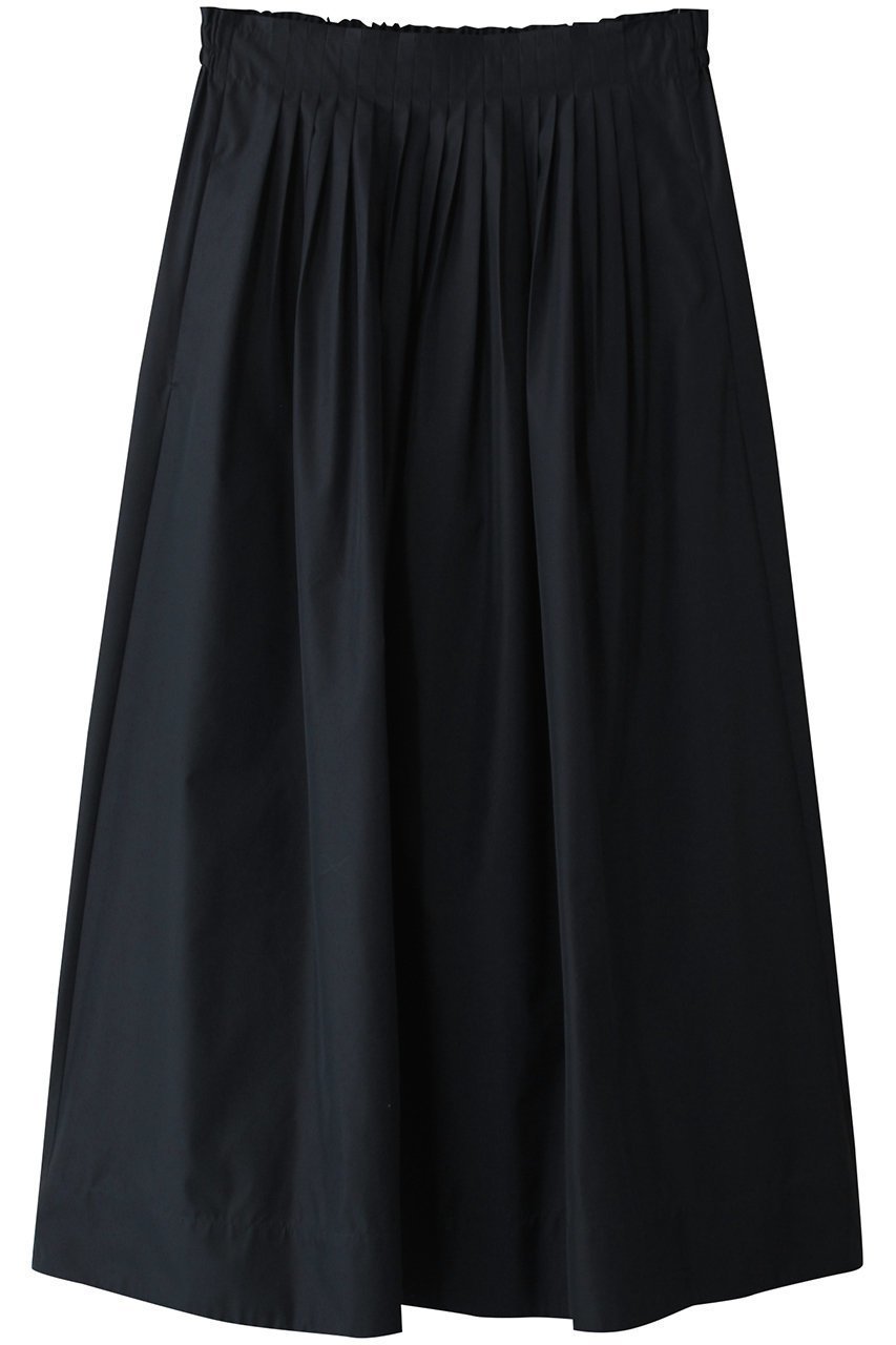 【デパリエ/DEPAREILLE】のCO/PE タックスカート インテリア・キッズ・メンズ・レディースファッション・服の通販 founy(ファニー) 　ファッション　Fashion　レディースファッション　WOMEN　スカート　Skirt　ロングスカート　Long Skirt　おすすめ　Recommend　シンプル　Simple　ジャケット　Jacket　セットアップ　Set Up　ロング　Long　NEW・新作・新着・新入荷　New Arrivals　ネイビー|ID: prp329100004486974 ipo3291000000031631495