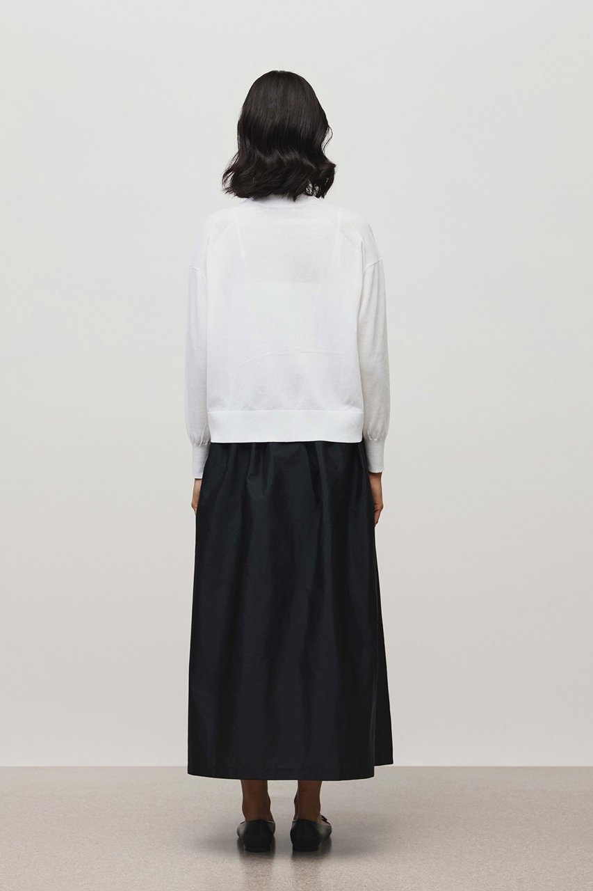 【デパリエ/DEPAREILLE】のワッシャータフタタックスカート 人気、トレンドファッション・服の通販 founy(ファニー) 　ファッション　Fashion　レディースファッション　Fashion for Women　スカート　Skirts　ロングスカート　Long Skirts / Maxi & Midi Skirts　おすすめ　Recommended / Our Picks　フェミニン　Feminine, Girly　リボン　Ribbon, Bow　ロング　Long, Long-Length　再入荷　Restock / Back in Stock　other-7|ID: prp329100004486975 ipo3291000000032850306