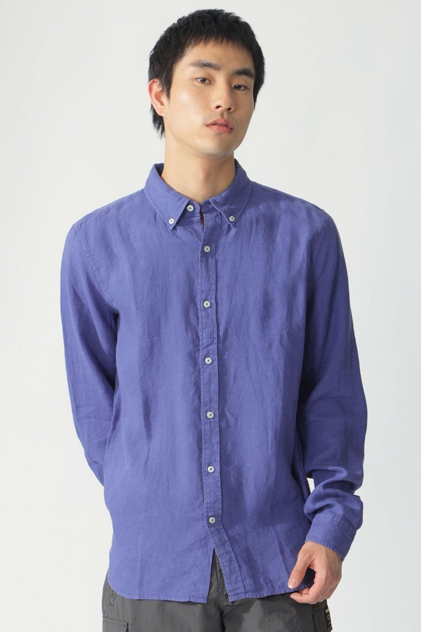【エコアルフ/ECOALF / MEN】の【MEN】MALIBU シャツ / MALIBUALF SHIRT MAN インテリア・キッズ・メンズ・レディースファッション・服の通販 founy(ファニー) 　ファッション　Fashion　メンズファッション　Fashion for Men　おすすめ　Recommended / Our Picks　なめらか　Smooth, Silky Texture　サマー　Summer, Summer Style　スリーブ　Sleeve, Long Sleeve / Short Sleeve　リゾート　Resort, Vacation Style　リネン　Linen, Linen Fabric　リラックス　Relax, Relaxed Fit　ロング　Long, Long-Length　夏　Summer　春　Spring　ブルー|ID: prp329100004486977 ipo3291000000035320235