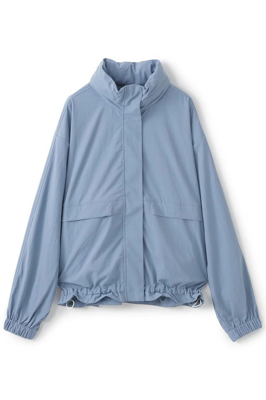 【エコアルフ/ECOALF】のACT ECOTTON ショートジャケット 【日本限定】 インテリア・キッズ・メンズ・レディースファッション・服の通販 founy(ファニー) 　ファッション　Fashion　レディースファッション　Fashion for Women　アウター　Coat / Outerwear Collection　レディースジャケット・軽アウター　Jackets　ブルゾンジャケット・スポーティアウター　Blouson Jackets　ギャザー　Gathered, Ruffled　コレクション　Collection, Seasonal Line　ショート　Short, Short Length　ジャケット　Jacket, Outerwear　スタンド　Stand Collar, Upright Stand　スピンドル　Spindle, Drawcord　スポーツ　Sports, Activewear　トレンド　Trend, Trending Now　フィット　Fit, Slim Fit　ブルゾン　Blouson, Bomber Jacket　メッシュ　Mesh, Net Fabric　モダン　Modern, Contemporary　リラックス　Relax, Relaxed Fit　サックスブルー|ID: prp329100004486979 ipo3291000000032953815