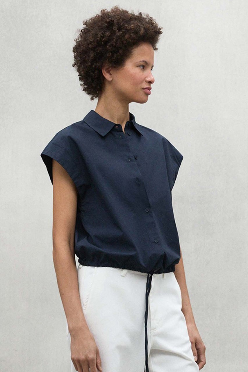 【エコアルフ/ECOALF】のFAYE シャツ / FAYEALF SHIRT WOMAN 人気、トレンドファッション・服の通販 founy(ファニー) 　ファッション　Fashion　レディースファッション　Fashion for Women　トップス・カットソー　Cut & Sew Tops　シャツ・ブラウス・オフィスカジュアル　Elegant Blouses & Button-Ups　ショート　Short, Short Length　スリーブ　Sleeve, Long Sleeve / Short Sleeve　ドローコード　Drawcord, Drawstring Cord　フロント　Front, Front Design　other-3|ID: prp329100004486980 ipo3291000000032836463