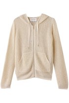 【ベイジ,/BEIGE,】のOPTICAL(オプティカル)/ペーパーヤーンフーディージップニット Ecru|ID: prp329100004486987 ipo3291000000032929068