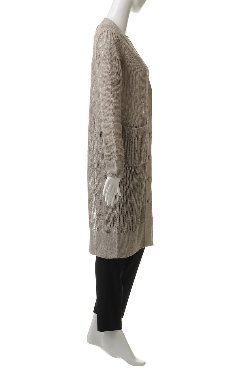 【ベイジ,/BEIGE,】のOPTICAL(オプティカル)/ペーパーヤーンVネックロングカーディガン 人気、トレンドファッション・服の通販 founy(ファニー) 　ファッション　Fashion　レディースファッション　Fashion for Women　トップス・カットソー　Cut & Sew Tops　ニット　Knit Tops & Sweaters　カーディガン・羽織り　Layered Style Cardigans　Vネックトップス　V-Neck Tops / V-Cut Neckline Shirts　カーディガン　Cardigan, Knitwear　リラックス　Relax, Relaxed Fit　ロング　Long, Long-Length　夏　Summer　春　Spring　S/S・春夏　SS, Spring/Summer, Warm Season　other-3|ID: prp329100004486988 ipo3291000000032929213