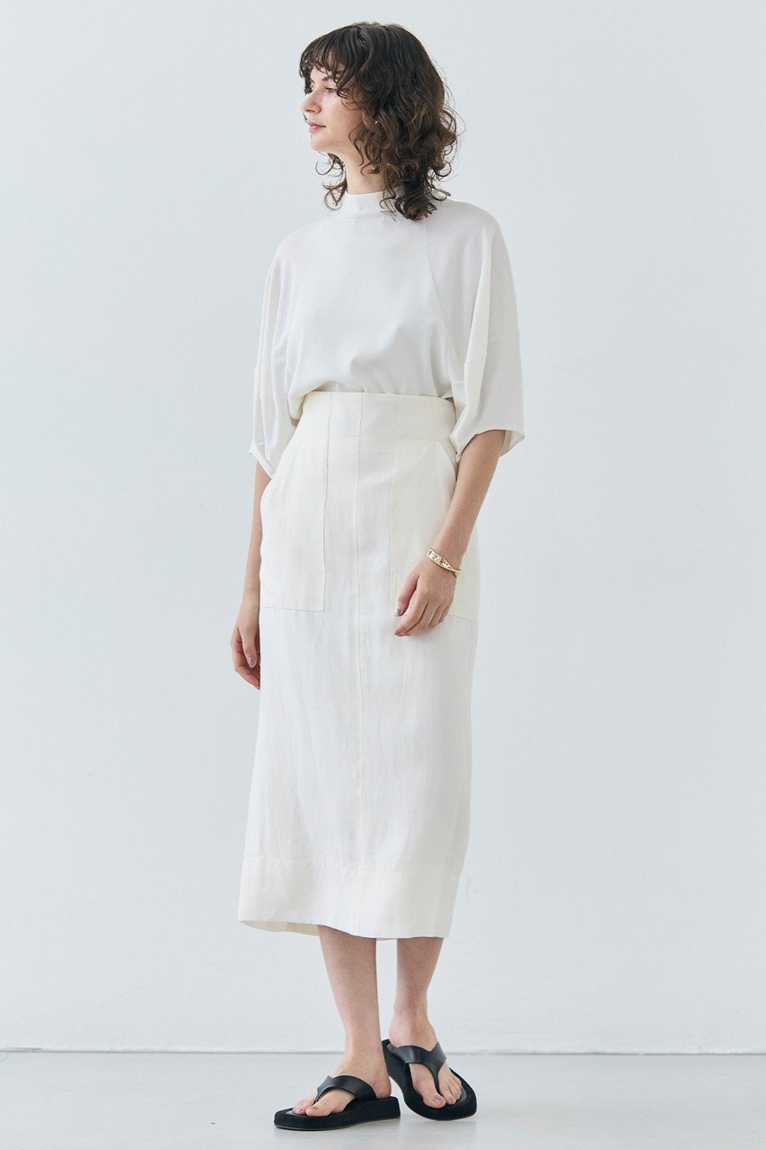 【ベイジ,/BEIGE,】のNADIA(ナディア)/ボリュームスリーブ半袖ボトルネックニット 人気、トレンドファッション・服の通販 founy(ファニー) 　ファッション　Fashion　レディースファッション　WOMEN　トップス・カットソー　Tops/Tshirt　ニット　Knit Tops　プルオーバー　Pullover　ボリュームスリーブ / フリル袖　Volume Sleeve　ストレッチ　Stretch　スリーブ　Sleeve　ボトルネック　Bottleneck　半袖　Short Sleeve　other-6|ID: prp329100004486990 ipo3291000000031987618