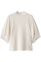 【ベイジ,/BEIGE,】のNADIA(ナディア)/ボリュームスリーブ半袖ボトルネックニット Ecru|ID: prp329100004486990 ipo3291000000036062350