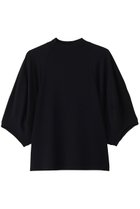 【ベイジ,/BEIGE,】のNADIA(ナディア)/ボリュームスリーブ半袖ボトルネックニット Navy|ID: prp329100004486990 ipo3291000000036062352