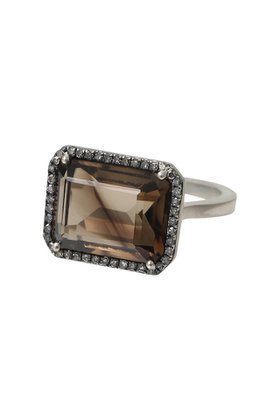 【アドリン ヒュー/Adlin Hue】のSmoky Quartz Reni リング 人気、トレンドファッション・服の通販 founy(ファニー) ファッション Fashion レディースファッション Fashion for Women ジュエリー Jewelry シェイプ Shape, Slim Fit ストーン Stone, Gem-Like モダン Modern, Contemporary |ID:prp329100004486995