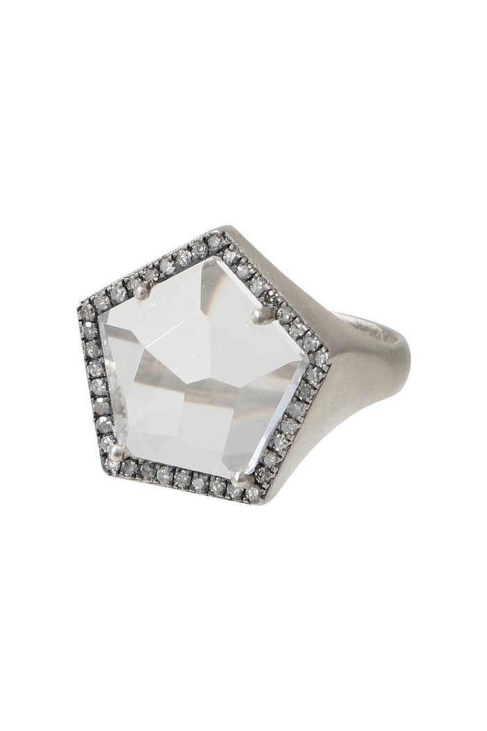 【アドリン ヒュー/Adlin Hue】のRock Crystal Canan リング インテリア・キッズ・メンズ・レディースファッション・服の通販 founy(ファニー) https://founy.com/ ファッション Fashion レディースファッション Fashion for Women ジュエリー Jewelry クリスタル Crystal, Swarovski シンプル Simple, Minimal モダン Modern, Contemporary |ID: prp329100004487001 ipo3291000000036080873