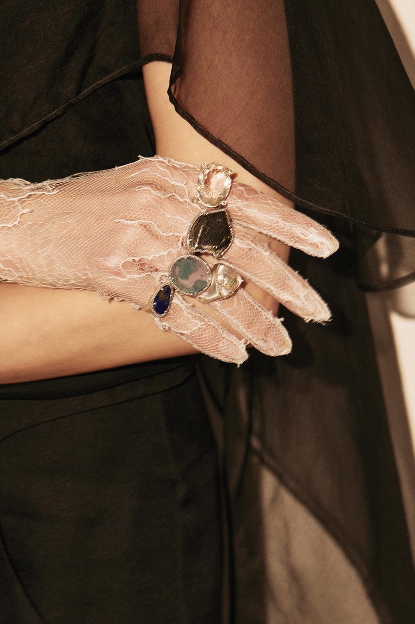 【アドリン ヒュー/Adlin Hue】のRutilated Quartz Nini リング 人気、トレンドファッション・服の通販 founy(ファニー) 　ファッション　Fashion　レディースファッション　WOMEN　ストーン　Stone　ダイヤモンド　Diamond　モダン　Modern　other-2|ID: prp329100004487006 ipo3291000000031631736