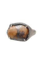 【アドリン ヒュー/Adlin Hue】のAmmonite One of a Kind Canan リング 人気、トレンドファッション・服の通販 founy(ファニー) ファッション Fashion レディースファッション Fashion for Women ジュエリー Jewelry ストーン Stone, Gem-Like モダン Modern, Contemporary thumbnail ブラウン|ID: prp329100004487010 ipo3291000000036080892