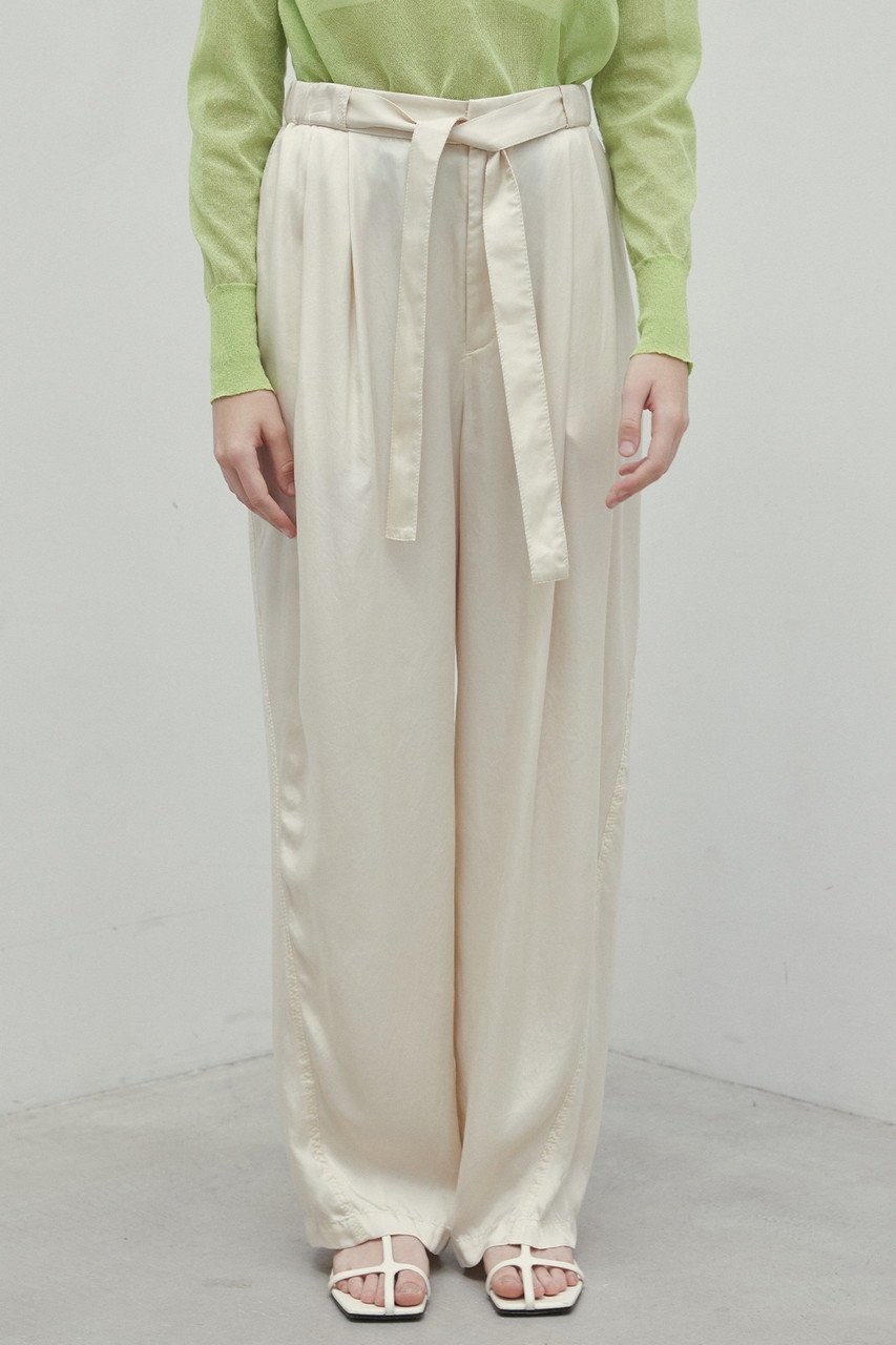 【ベイジ,/BEIGE,】のPAWPAW(ポポー)/ウエストリボンタックワイドパンツ 人気、トレンドファッション・服の通販 founy(ファニー) 　ファッション　Fashion　レディースファッション　Fashion for Women　パンツ　Pants & Trousers　ストレート　Straight, Straight Cut　リボン　Ribbon, Bow　リラックス　Relax, Relaxed Fit　ワイド　Wide, Wide Fit　エレガント 上品　Elegant　other-7|ID: prp329100004487012 ipo3291000000035570627