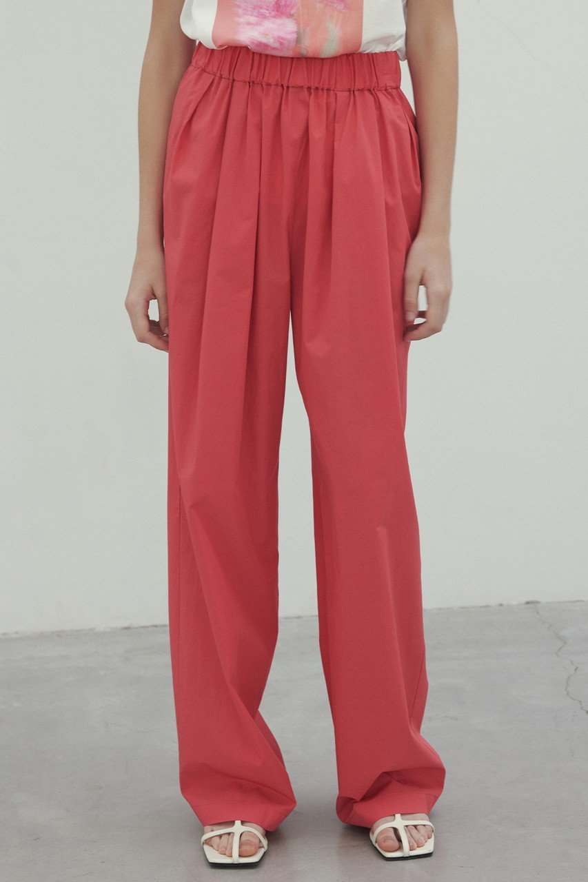 【ベイジ,/BEIGE,】のMALLOW(マロウ)/コットンイージーワイドパンツ 人気、トレンドファッション・服の通販 founy(ファニー) 　ファッション　Fashion　レディースファッション　Fashion for Women　パンツ　Pants & Trousers　ギャザー　Gathered, Ruffled　スニーカー　Sneakers, Trainers　ファブリック　Fabric, Textile　ワイド　Wide, Wide Fit　other-7|ID: prp329100004487013 ipo3291000000035068578