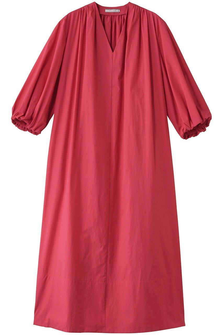 【ベイジ,/BEIGE,】のMALLOW(マロウ)/コットンパフスリーブマキシドレス インテリア・キッズ・メンズ・レディースファッション・服の通販 founy(ファニー) 　ファッション　Fashion　レディースファッション　Fashion for Women　ワンピース　Dresses　フォーマル・パーティードレス・結婚式用ドレス　Elegant & Casual Dresses　チュニック　Tunic Tops & Dresses　スリーブ　Sleeve, Long Sleeve / Short Sleeve　チュニック　Tunic, Long Top　トレンド　Trend, Trending Now　フェミニン　Feminine, Girly　ロング　Long, Long-Length　Poppy Red|ID: prp329100004487014 ipo3291000000035062036