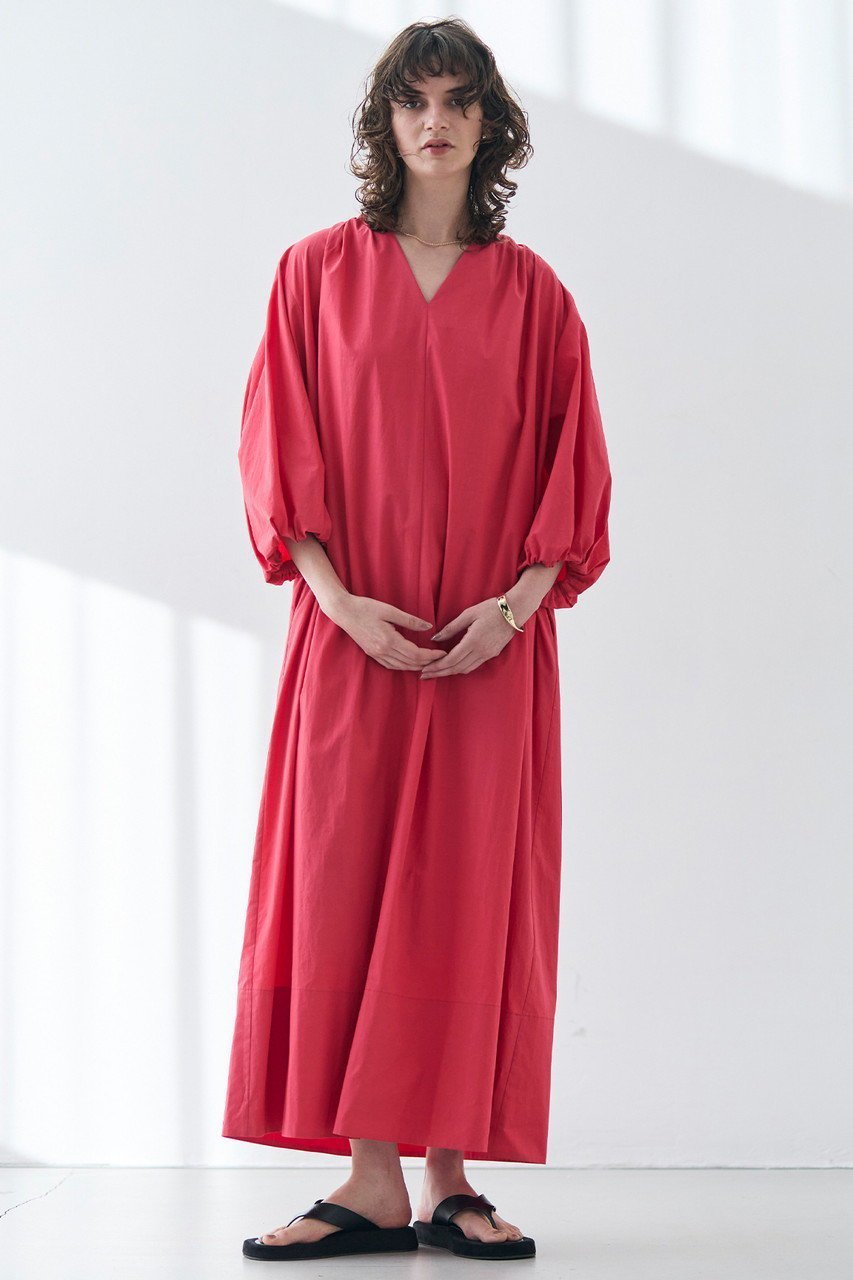 【ベイジ,/BEIGE,】のMALLOW(マロウ)/コットンパフスリーブマキシドレス 人気、トレンドファッション・服の通販 founy(ファニー) 　ファッション　Fashion　レディースファッション　Fashion for Women　ワンピース　Dresses　フォーマル・パーティードレス・結婚式用ドレス　Elegant & Casual Dresses　チュニック　Tunic Tops & Dresses　スリーブ　Sleeve, Long Sleeve / Short Sleeve　チュニック　Tunic, Long Top　トレンド　Trend, Trending Now　フェミニン　Feminine, Girly　ロング　Long, Long-Length　other-6|ID: prp329100004487014 ipo3291000000035062043