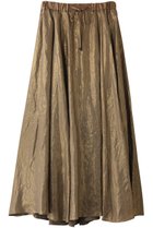 【ヒューエルミュージアム/hueLe Museum】の【STUMBLY】Foil Printed Skirt ゴールド|ID: prp329100004487016 ipo3291000000032824288