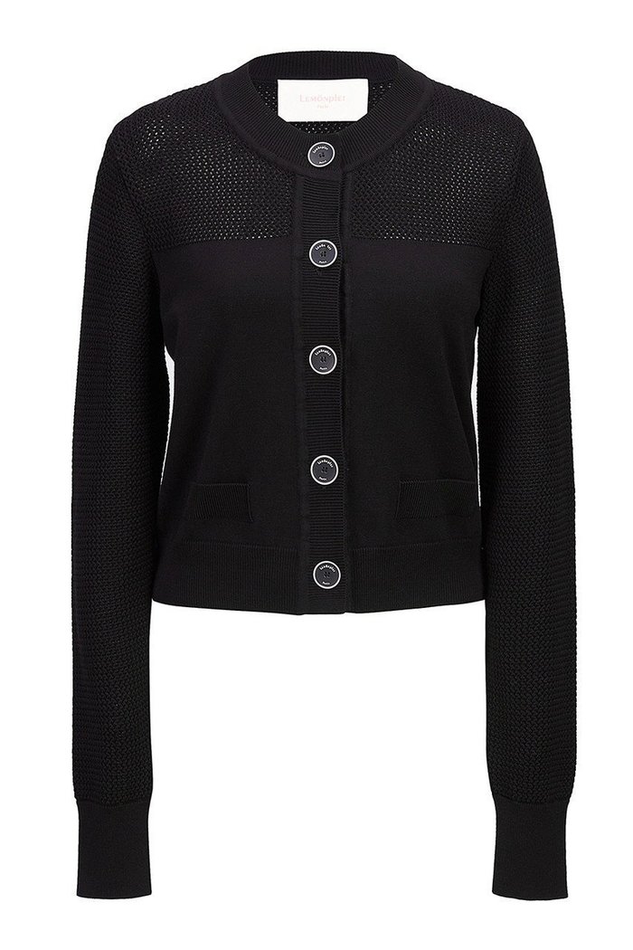【レモンプレット/Lemonplet】のDUE KNITTED CARDIGAN インテリア・キッズ・メンズ・レディースファッション・服の通販 founy(ファニー) https://founy.com/ ファッション Fashion レディースファッション Fashion for Women トップス・カットソー Cut & Sew Tops ニット Knit Tops & Sweaters カーディガン・羽織り Layered Style Cardigans シャツ・ブラウス・オフィスカジュアル Elegant Blouses & Button-Ups ロングTシャツ・Tシャツ Longline T-Shirts & Tees カットソー・ベーシックTシャツ Cut-and-Sewn Tops / Stretch Tees & Basics カーディガン Cardigan, Knitwear シンプル Simple, Minimal スリム Slim, Slim Fit テクスチャー Texture, Textured Fabric フィット Fit, Slim Fit エレガント 上品 Elegant 透かし Cut-Out, Lacework |ID: prp329100004487018 ipo3291000000032852246