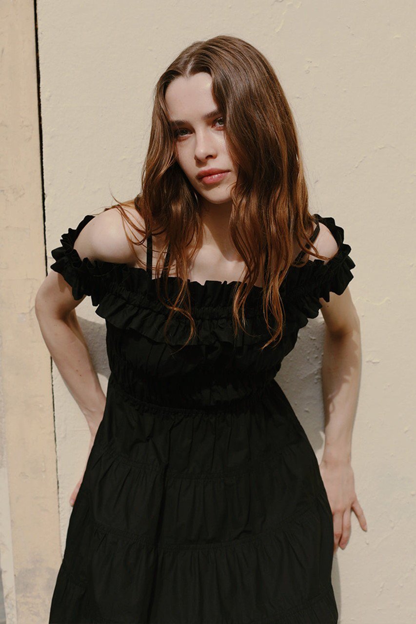 【レモンプレット/Lemonplet】のLOMBARDI LONG DRESS 人気、トレンドファッション・服の通販 founy(ファニー) 　ファッション　Fashion　レディースファッション　Fashion for Women　ワンピース　Dresses　フォーマル・パーティードレス・結婚式用ドレス　Elegant & Casual Dresses　チュニック　Tunic Tops & Dresses　エレガント 上品　Elegant　カーディガン　Cardigan, Knitwear　ギャザー　Gathered, Ruffled　チュニック　Tunic, Long Top　ノースリーブ　Sleeveless, No-Sleeve　フェミニン　Feminine, Girly　ラップ　Wrap, Wrap Design　ロング　Long, Long-Length　other-6|ID: prp329100004487024 ipo3291000000036560519