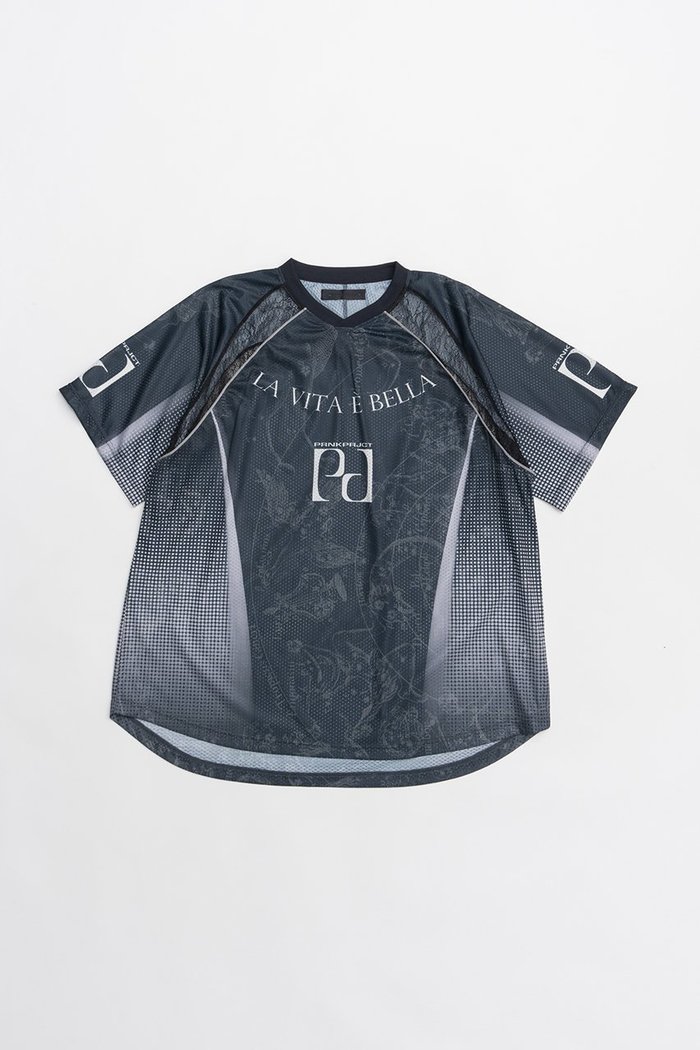 【プランク プロジェクト/PRANK PROJECT】のアストロノミーゲームシャツ / Astronomy Game Shirt インテリア・キッズ・メンズ・レディースファッション・服の通販 founy(ファニー) https://founy.com/ ファッション Fashion レディースファッション WOMEN トップス・カットソー Tops/Tshirt シャツ/ブラウス Shirts/Blouses ロング / Tシャツ T-Shirts カットソー Cut and Sewn グラデーション Gradation ショート Short スポーティ Sporty スリーブ Sleeve ドット Dot プリント Print メッシュ Mesh レース Race ロマンティック Romantic |ID: prp329100004488829 ipo3291000000031646591