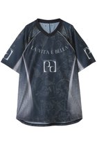 【プランク プロジェクト/PRANK PROJECT】のアストロノミーゲームシャツ / Astronomy Game Shirt 人気、トレンドファッション・服の通販 founy(ファニー) ファッション Fashion レディースファッション Fashion for Women トップス・カットソー Cut & Sew Tops シャツ・ブラウス・オフィスカジュアル Elegant Blouses & Button-Ups ロングTシャツ・Tシャツ Longline T-Shirts & Tees カットソー・ベーシックTシャツ Cut-and-Sewn Tops / Stretch Tees & Basics グラデーション Gradient, Ombre ショート Short, Short Length スポーティ Sporty, Casual Athletic スリーブ Sleeve, Long Sleeve / Short Sleeve ドット Polka Dot, Dot Pattern プリント Print, Printed Pattern メッシュ Mesh, Net Fabric レース Lace, Lace Fabric ロマンティック Romantic, Feminine Style thumbnail NVY(ネイビー)|ID: prp329100004488829 ipo3291000000036097113