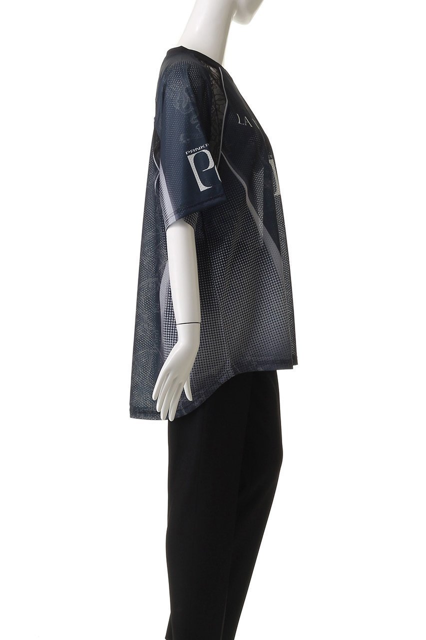 【プランク プロジェクト/PRANK PROJECT】のアストロノミーゲームシャツ / Astronomy Game Shirt 人気、トレンドファッション・服の通販 founy(ファニー) 　ファッション　Fashion　レディースファッション　Fashion for Women　トップス・カットソー　Cut & Sew Tops　シャツ・ブラウス・オフィスカジュアル　Elegant Blouses & Button-Ups　ロングTシャツ・Tシャツ　Longline T-Shirts & Tees　カットソー・ベーシックTシャツ　Cut-and-Sewn Tops / Stretch Tees & Basics　グラデーション　Gradient, Ombre　ショート　Short, Short Length　スポーティ　Sporty, Casual Athletic　スリーブ　Sleeve, Long Sleeve / Short Sleeve　ドット　Polka Dot, Dot Pattern　プリント　Print, Printed Pattern　メッシュ　Mesh, Net Fabric　レース　Lace, Lace Fabric　ロマンティック　Romantic, Feminine Style　other-3|ID: prp329100004488829 ipo3291000000036097116