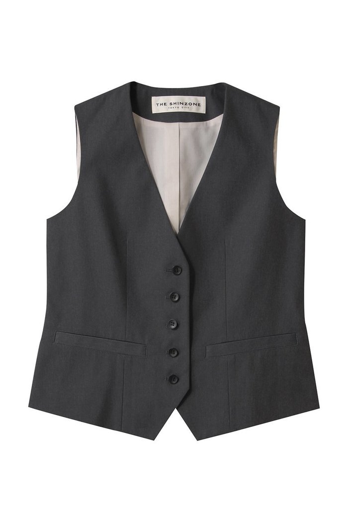 【シンゾーン/Shinzone】のサマーギャバジンジレ インテリア・キッズ・メンズ・レディースファッション・服の通販 founy(ファニー) https://founy.com/ ファッション Fashion レディースファッション WOMEN アウター Coat Outerwear ジャケット Jackets シンプル Simple ジャケット Jacket スマート Smart ベスト Vest マニッシュ Mannish エレガント 上品 Elegant 夏 Summer NEW・新作・新着・新入荷 New Arrivals |ID: prp329100004488841 ipo3291000000031646685