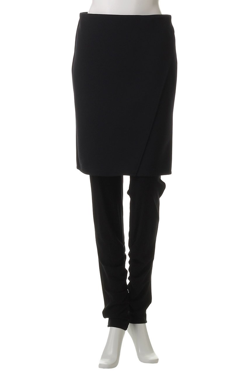 【プレインピープル/PLAIN PEOPLE】のポンチ×コットンフライススカート付きパンツ 人気、トレンドファッション・服の通販 founy(ファニー) 　ファッション　Fashion　レディースファッション　Fashion for Women　スカート　Skirts　パンツ　Pants & Trousers　シンプル　Simple, Minimal　タイトスカート　Pencil Skirt, Tight Skirt　レギンス　Leggings, Stretch Pants　再入荷　Restock / Back in Stock　other-2|ID: prp329100004488845 ipo3291000000035040984