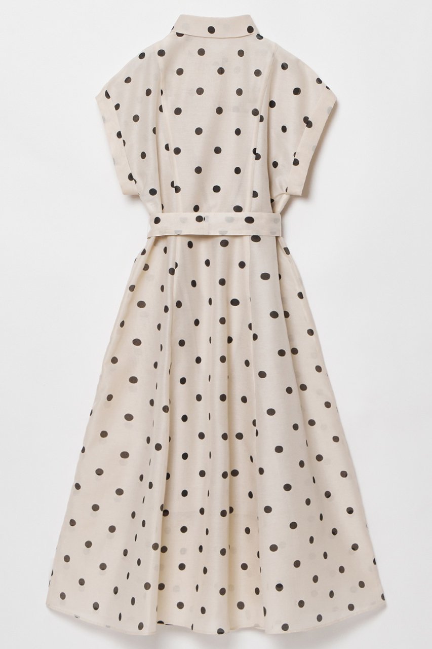 【アルアバイル/allureville】の【LOULOU WILLOUGHBY】オーガンドットウエストリボンワンピース 人気、トレンドファッション・服の通販 founy(ファニー) ファッション Fashion レディースファッション Fashion for Women ワンピース Dresses チュニック Tunic Tops & Dresses オーガンジー Organza Fabric チュニック Tunic, Long Top ドット Polka Dot, Dot Pattern フィット Fit, Slim Fit プリント Print, Printed Pattern リボン Ribbon, Bow エレガント 上品 Elegant other-2|ID: prp329100004488851 ipo3291000000035864413
