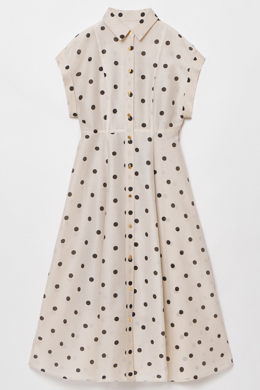 【アルアバイル/allureville】の【LOULOU WILLOUGHBY】オーガンドットウエストリボンワンピース 人気、トレンドファッション・服の通販 founy(ファニー) ファッション Fashion レディースファッション Fashion for Women ワンピース Dresses チュニック Tunic Tops & Dresses オーガンジー Organza Fabric チュニック Tunic, Long Top ドット Polka Dot, Dot Pattern フィット Fit, Slim Fit プリント Print, Printed Pattern リボン Ribbon, Bow エレガント 上品 Elegant other-3|ID: prp329100004488851 ipo3291000000035864414