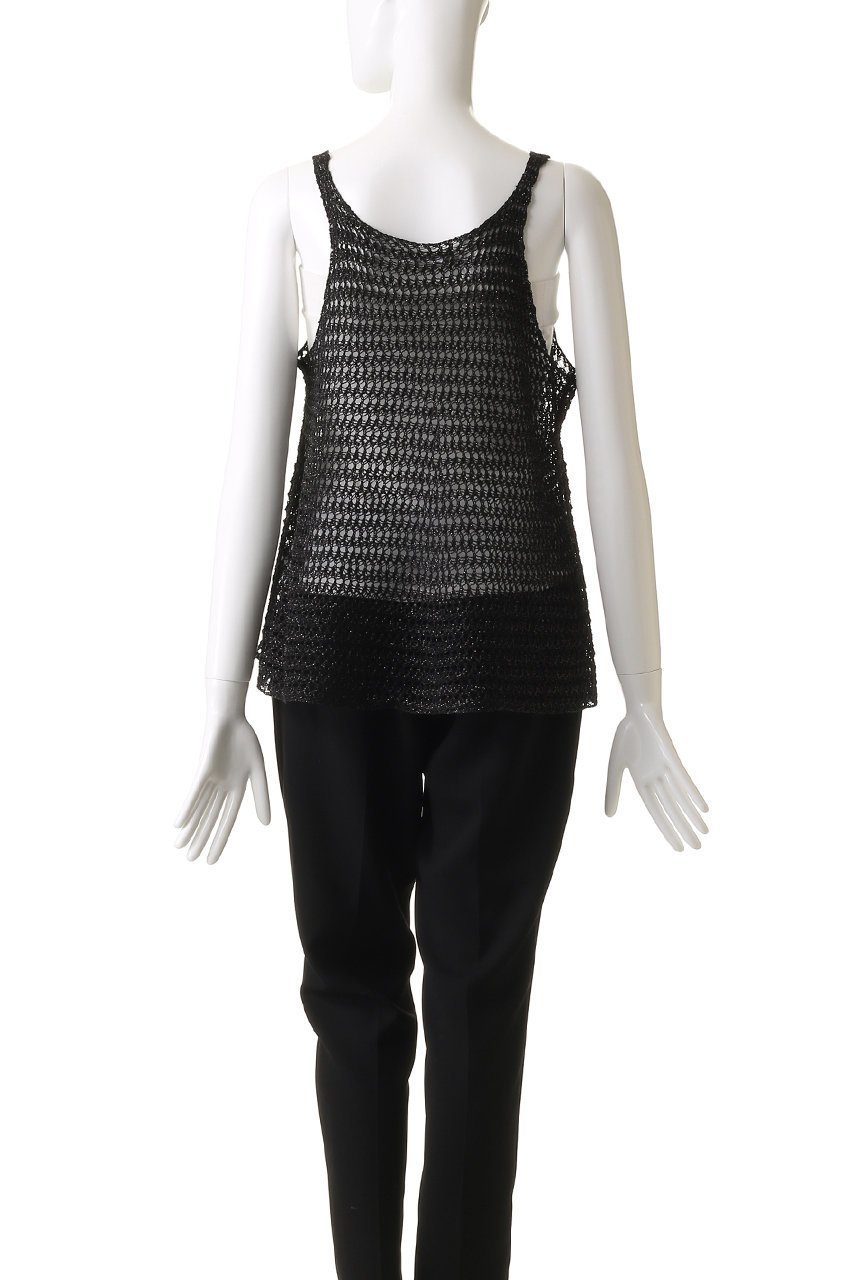 【エリオポール/heliopole】のグリッタークロッシェニットキャミソール 人気、トレンドファッション・服の通販 founy(ファニー) 　ファッション　Fashion　レディースファッション　Fashion for Women　トップス・カットソー　Cut & Sew Tops　ニット　Knit Tops & Sweaters　キャミソール&ノースリーブ　Camisoles & Sleeveless Tops　カジュアルプルオーバー・ニットトップス　Pullovers & Knit Tops / Casual Pullovers　キャミソール　Camisole, Spaghetti Strap Top　リュクス　Luxury, Elegant, High-End, Chic　夏　Summer　春　Spring　S/S・春夏　SS, Spring/Summer, Warm Season　other-4|ID: prp329100004488854 ipo3291000000032925960