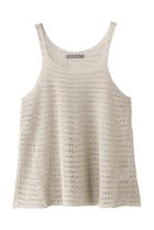【エリオポール/heliopole】のグリッタークロッシェニットキャミソール アイボリー|ID: prp329100004488854 ipo3291000000035066453