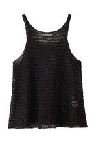 【エリオポール/heliopole】のグリッタークロッシェニットキャミソール ブラック|ID: prp329100004488854 ipo3291000000035066458