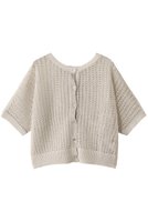 【エリオポール/heliopole】のグリッタークロッシェ2WAYニット 人気、トレンドファッション・服の通販 founy(ファニー) ファッション Fashion レディースファッション Ladies' Fashion Online トップス・カットソー Tops/Tshirt ニット Knit Tops プルオーバー Pullover インナー Inner スリーブ Sleeve ハーフ Half 再入荷 Restock/Back In Stock/Re Arrival |ID:prp329100004488855