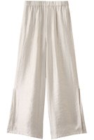 【エリオポール/heliopole】のサテンスリットイージーパンツ 人気、トレンドファッション・服の通販 founy(ファニー) ファッション Fashion レディースファッション Fashion for Women パンツ Pants & Trousers サテン Satin, Glossy Fabric スリット Slit, Slit Detail ロング Long, Long-Length 定番 Standard, Basic Item |ID:prp329100004488858