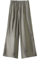 【エリオポール/heliopole】のサテンスリットイージーパンツ ブラウン|ID: prp329100004488858 ipo3291000000034386835