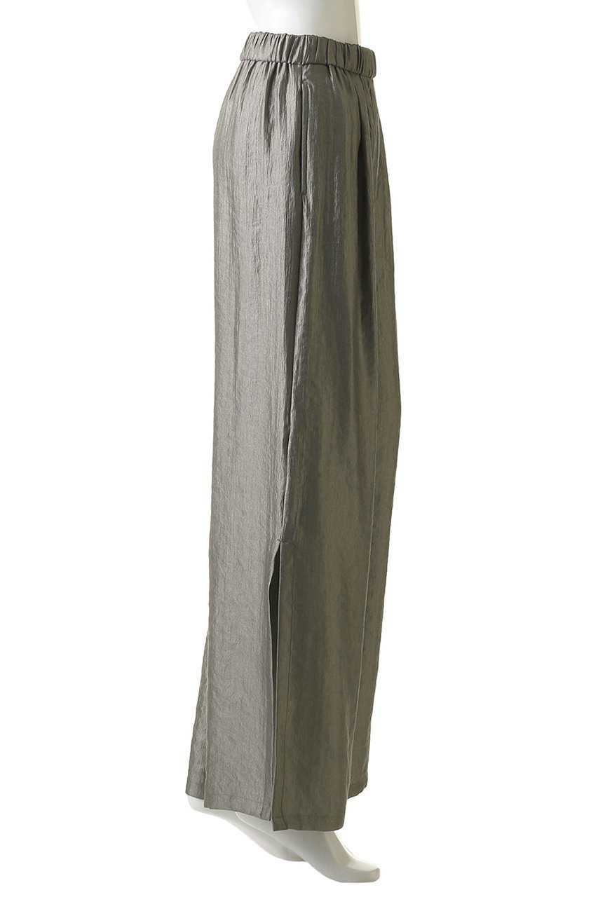 【エリオポール/heliopole】のサテンスリットイージーパンツ 人気、トレンドファッション・服の通販 founy(ファニー) 　ファッション　Fashion　レディースファッション　Fashion for Women　パンツ　Pants & Trousers　サテン　Satin, Glossy Fabric　スリット　Slit, Slit Detail　ロング　Long, Long-Length　定番　Standard, Basic Item　other-3|ID: prp329100004488858 ipo3291000000034386837