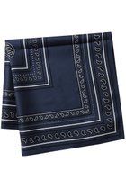 【ウィムガゼット/Whim Gazette】の【le scarf】ペイズリーシルクスカーフ ネイビー|ID: prp329100004488872 ipo3291000000032802070