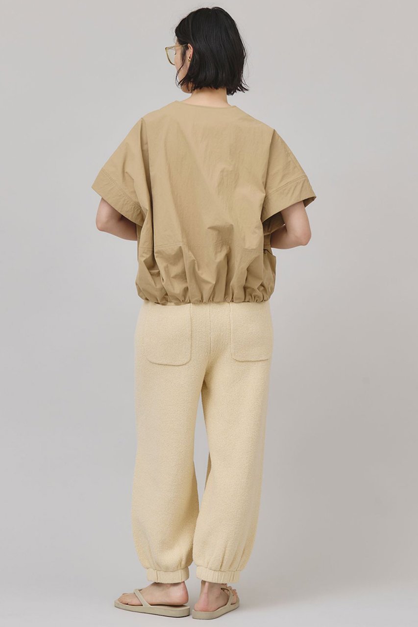 【カレンソロジー/Curensology】のタスランジップブラウス 人気、トレンドファッション・服の通販 founy(ファニー) 　ファッション　Fashion　レディースファッション　Fashion for Women　トップス・カットソー　Cut & Sew Tops　シャツ・ブラウス・オフィスカジュアル　Elegant Blouses & Button-Ups　ギャザー　Gathered, Ruffled　サテン　Satin, Glossy Fabric　ショート　Short, Short Length　ジップ　Zip, Zipper　スリーブ　Sleeve, Long Sleeve / Short Sleeve　バランス　Balance, Style Balance　ブルゾン　Blouson, Bomber Jacket　ワッシャー　Washer, Crinkled Finish　再入荷　Restock / Back in Stock　夏　Summer　日本製　Made In Japan　other-7|ID: prp329100004488876 ipo3291000000032809910