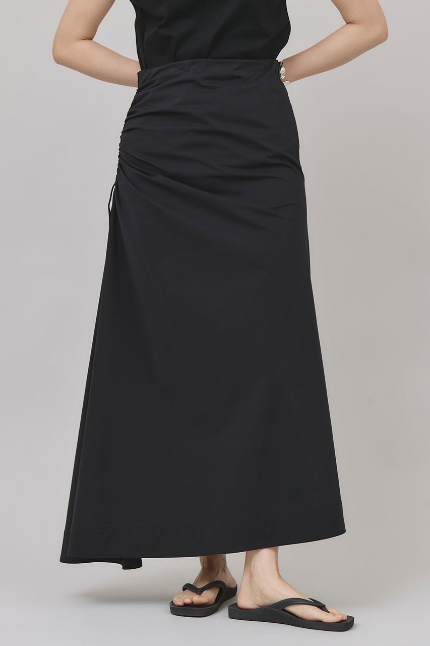 【カレンソロジー/Curensology】のギャザードレープスカート 人気、トレンドファッション・服の通販 founy(ファニー) 　ファッション　Fashion　レディースファッション　Fashion for Women　スカート　Skirts　ロングスカート　Long Skirts / Maxi & Midi Skirts　ストレッチ　Stretch, Stretchy Fabric　ロング　Long, Long-Length　日本製　Made In Japan　 other-1|ID: prp329100004488877 ipo3291000000032614560