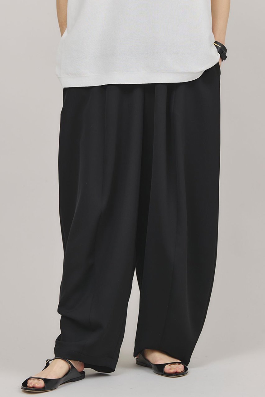 【カレンソロジー/Curensology】のフォールドロストパンツ 人気、トレンドファッション・服の通販 founy(ファニー) 　ファッション　Fashion　レディースファッション　Fashion for Women　パンツ　Pants & Trousers　ウォッシャブル　Machine Washable　ダブル　Double, Double-Breasted　ドレープ　Drape, Draping Fabric　再入荷　Restock / Back in Stock　夏　Summer　定番　Standard, Basic Item　日本製　Made In Japan　other-2|ID: prp329100004488879 ipo3291000000033663381