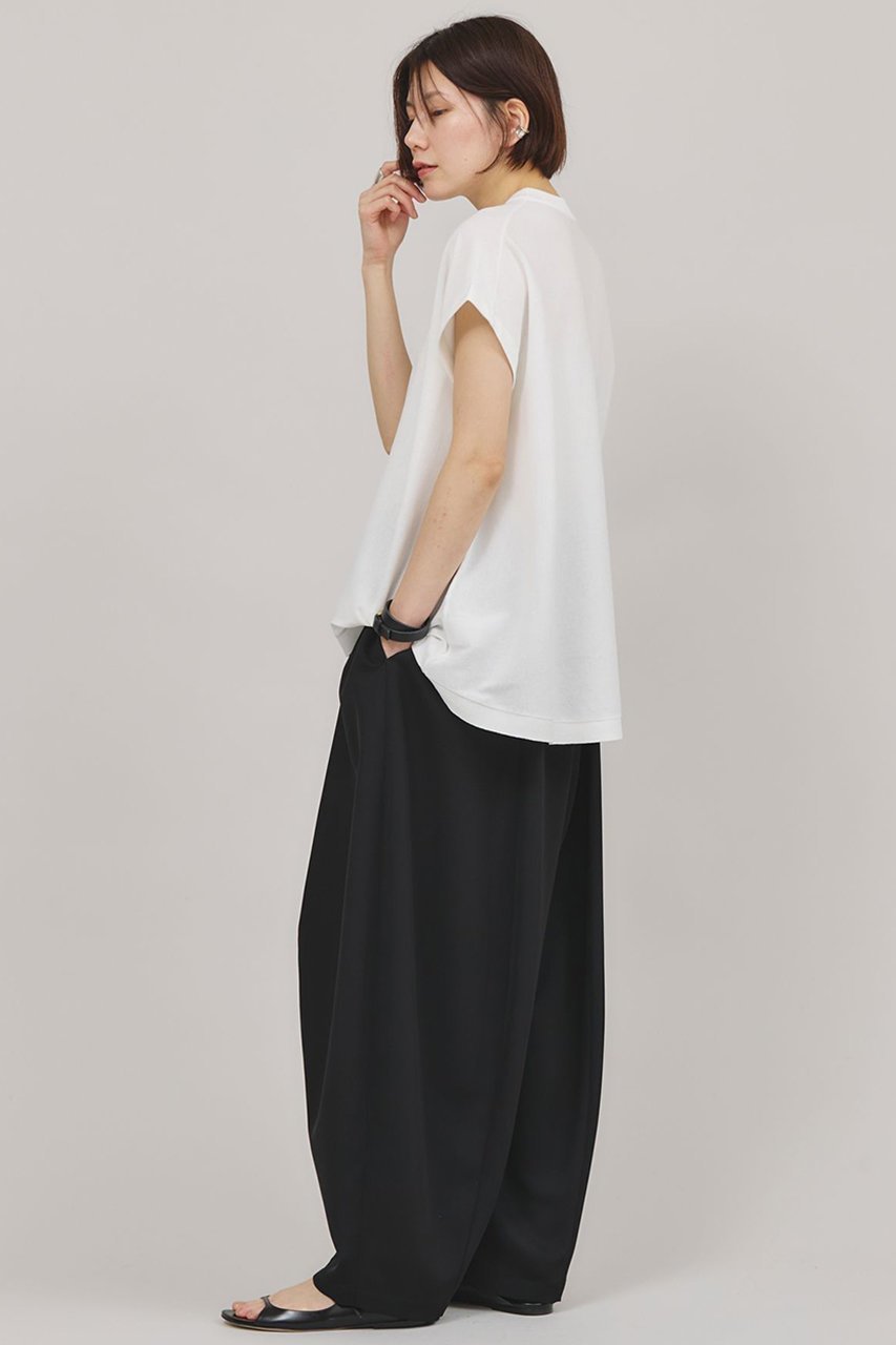 【カレンソロジー/Curensology】のフォールドロストパンツ 人気、トレンドファッション・服の通販 founy(ファニー) 　ファッション　Fashion　レディースファッション　Fashion for Women　パンツ　Pants & Trousers　ウォッシャブル　Machine Washable　ダブル　Double, Double-Breasted　ドレープ　Drape, Draping Fabric　再入荷　Restock / Back in Stock　夏　Summer　定番　Standard, Basic Item　日本製　Made In Japan　other-6|ID: prp329100004488879 ipo3291000000033663391